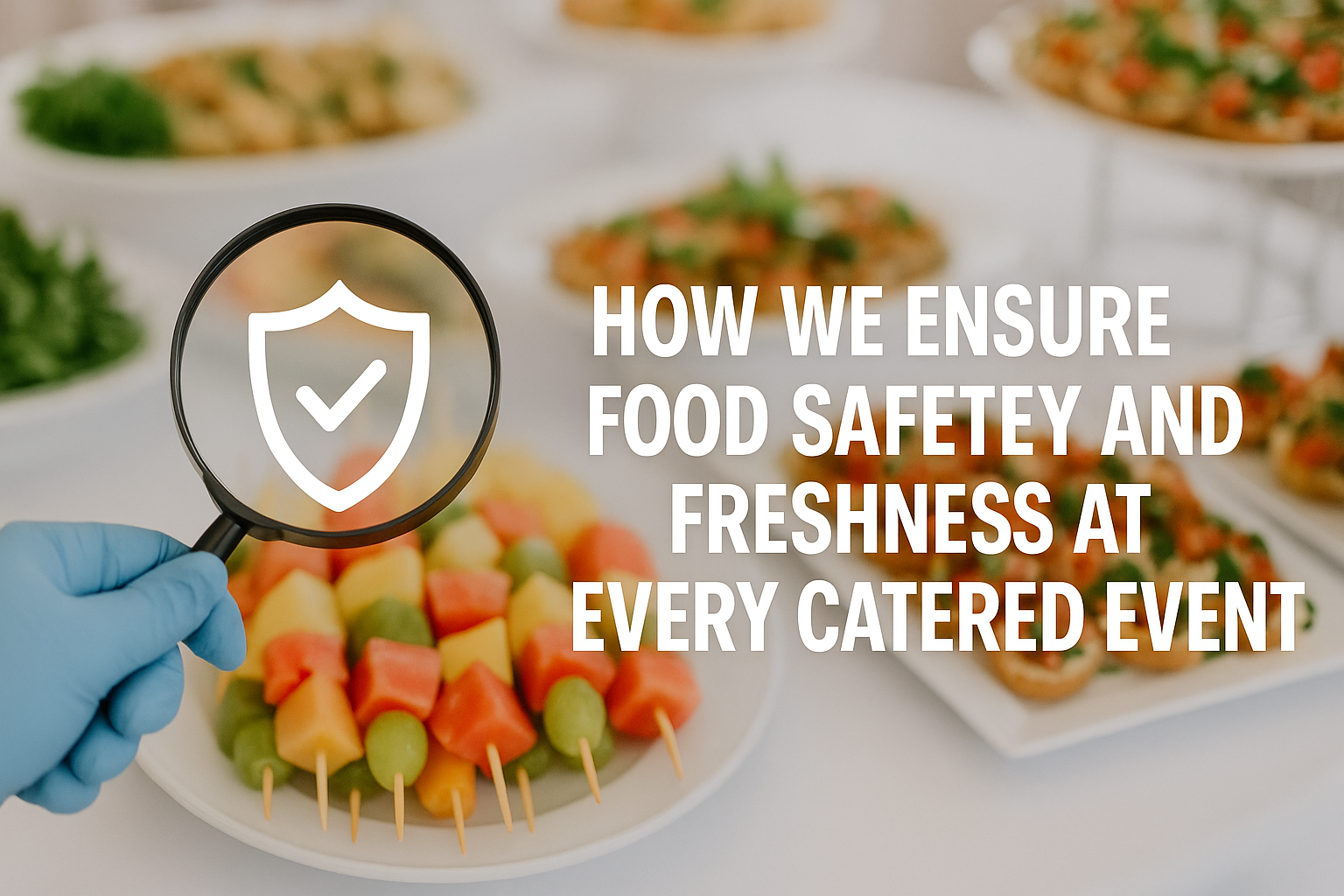 featured image for How We Ensure Food Safety and Freshness at Every Catered Event
